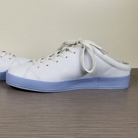 Rag and Bone RB1 Sneaker Mule, White Leather, Womens Size 10 / 40 - Picture 6 of 11